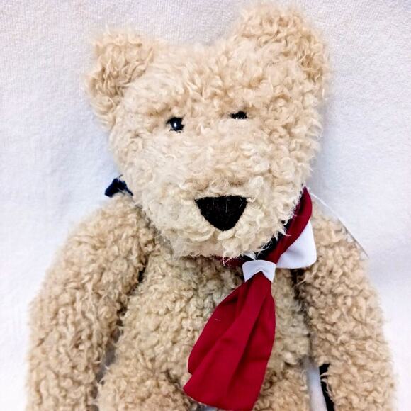 1995 Ganz RARE NAVY SAILOR Teddy Bear Collector Plush Heritage Patriotic CURLY - Picture 3 of 16